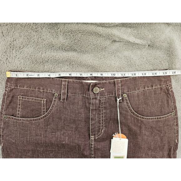 NWT Tori Richard Walnut Brown Linen Skirt Size 6 - Picture 5 of 6
